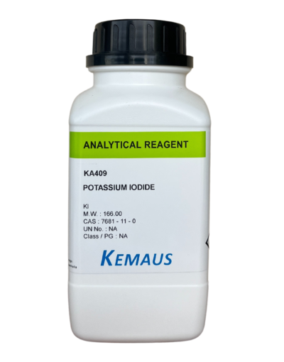 KA409 Potassium iodide 99% AR.grade (500g) KemAus, Australia