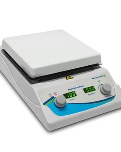เครื่องกวนสารละลายพร้อมเตาให้ความร้อน Digital Hotplate Stirrer รุ่น H3770-HS Benchmark Scientific