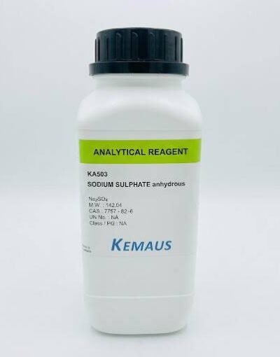 KA503 Sodium sulfate anhydrous 99% AR.grade (1 kg) KemAus, Australia