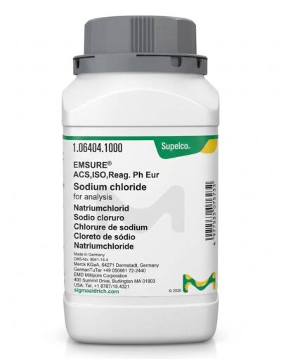 Sodium Chloride 99.5% (AR), 1 kg Merck™